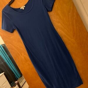 Zenana Outfitters Cobalt Blue Midi Dress